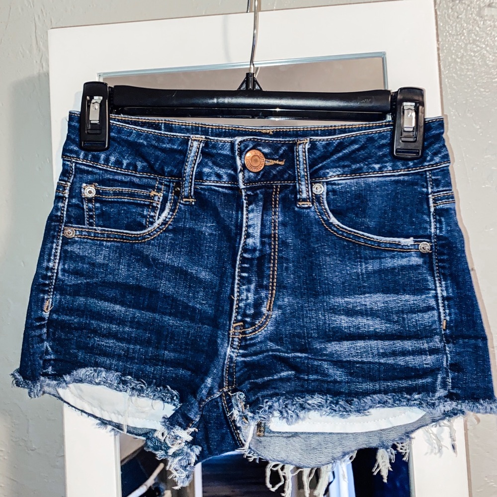 American Eagle Super Stretch High Waisted Shorts